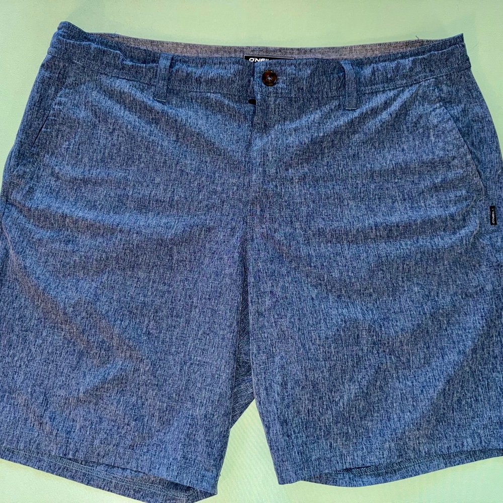 O'Neill Men’s Blue Heather 19” Hybrid Shorts